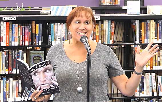 Janet with In Depth at Recycled Reads